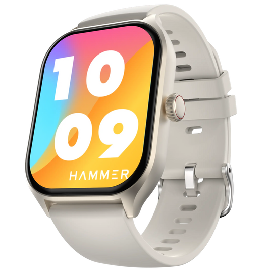 Hammer Polar Bluetooth Smartwatch & Stellar TWS Earbuds (Combo)