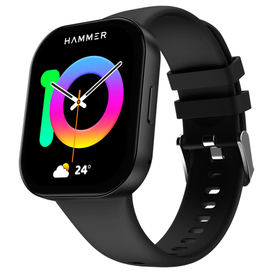 Hammer Robust Smartwatch & Solitude Bluetooth Earbuds (Combo)