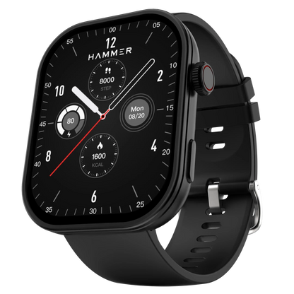 Hammer Tussle Bluetooth Smartwatch & Airflow Plus Earbuds (Combo)