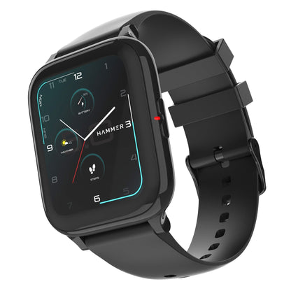 Hammer Sting 3 In-Ear Wireless Bluetooth Neckband Hammer Pulse 5.0 Smartwatch (Combo)