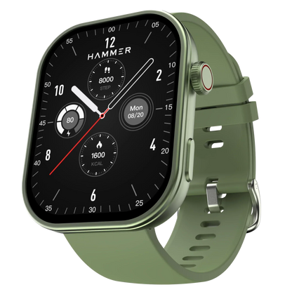 Hammer Tussle Bluetooth Smartwatch & Airflow Plus Earbuds (Combo)