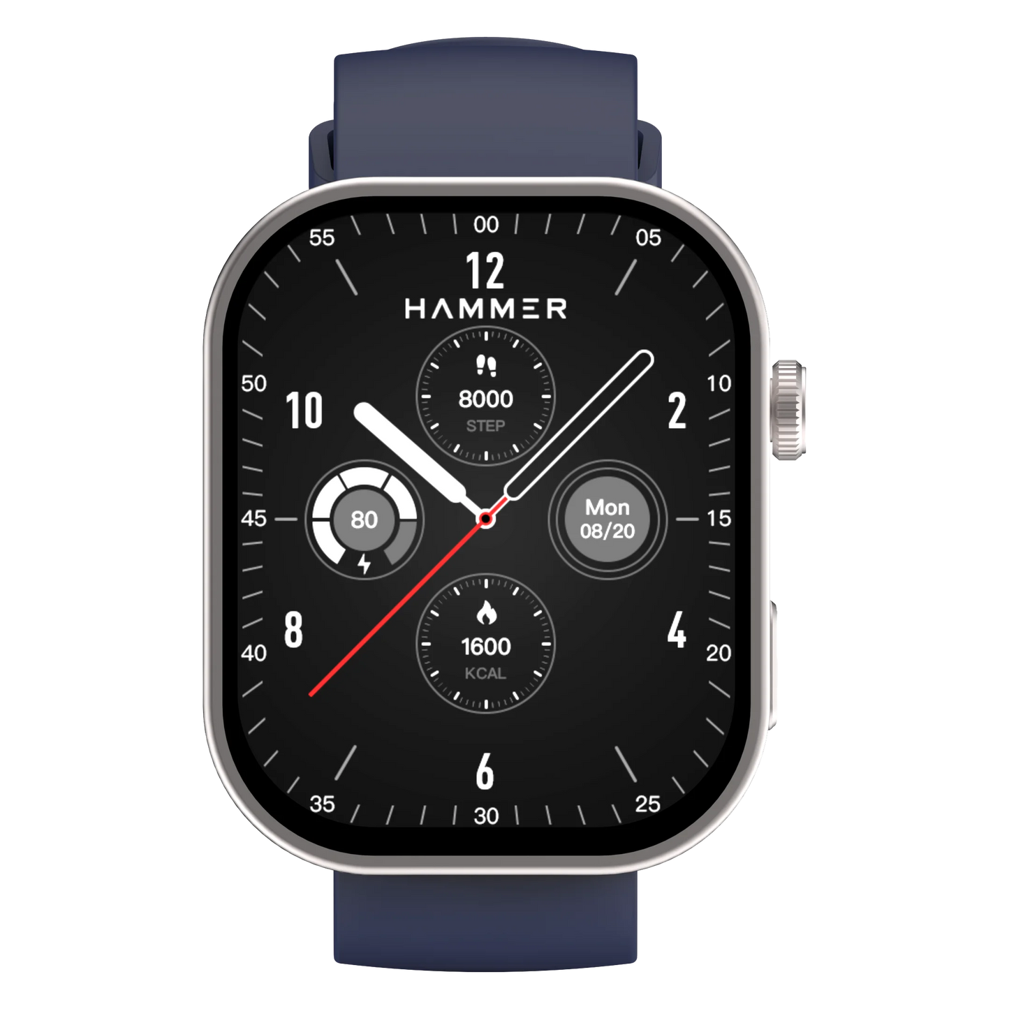 Hammer Tussle Bluetooth Smartwatch & Airflow Plus Earbuds (Combo)