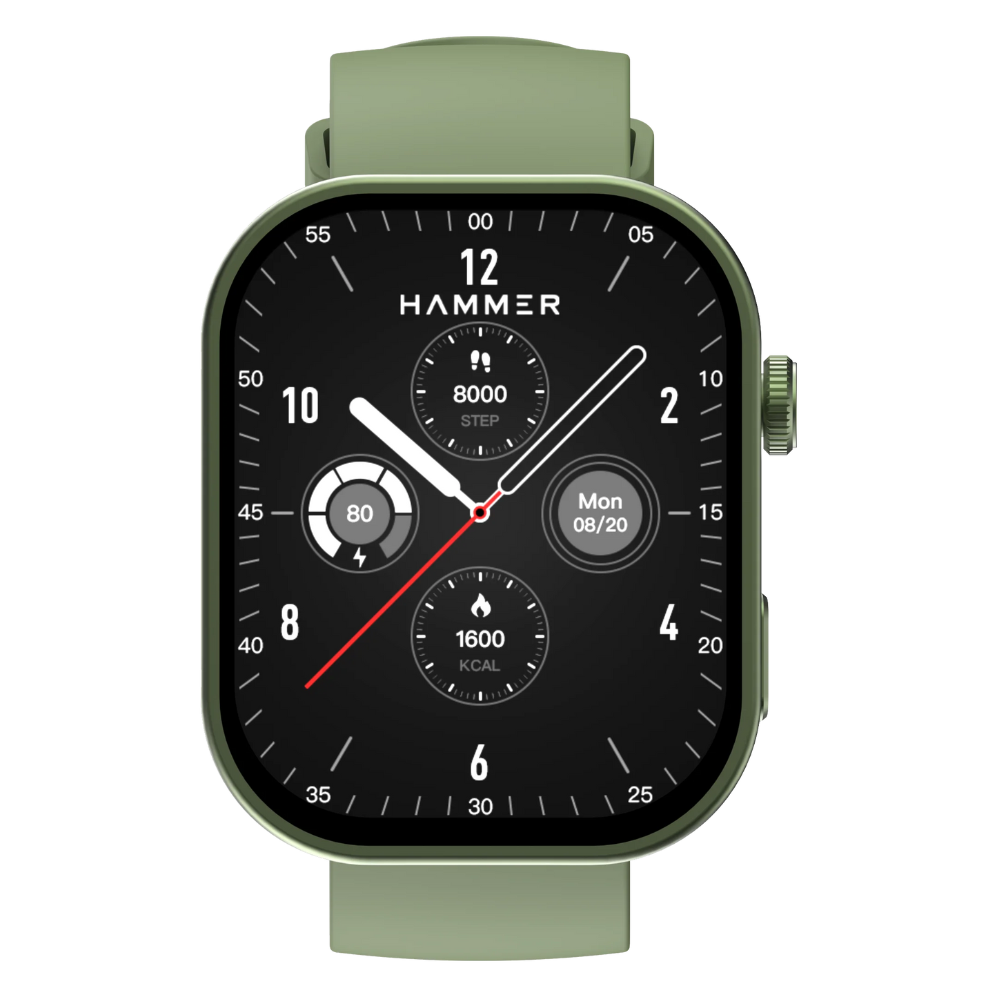 Hammer Tussle Bluetooth Smartwatch & Airflow Plus Earbuds (Combo)