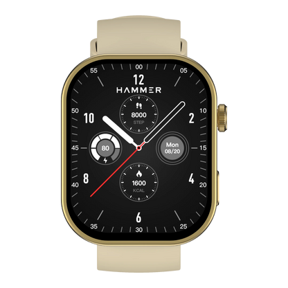 Hammer Tussle Bluetooth Smartwatch & Airflow Plus Earbuds (Combo)
