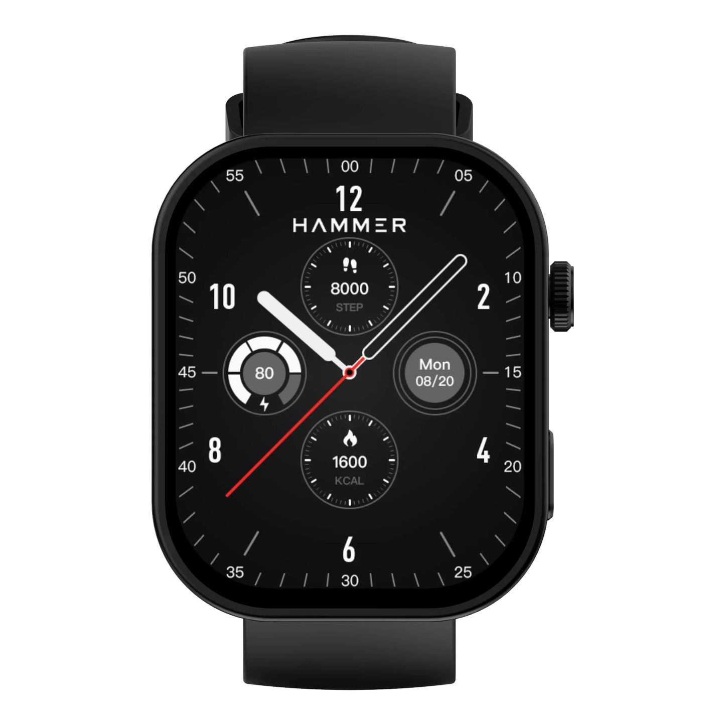 Hammer Tussle Bluetooth Smartwatch & Airflow Plus Earbuds (Combo)