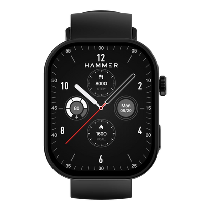 Hammer Tussle Bluetooth Smartwatch & Airflow Plus Earbuds (Combo)