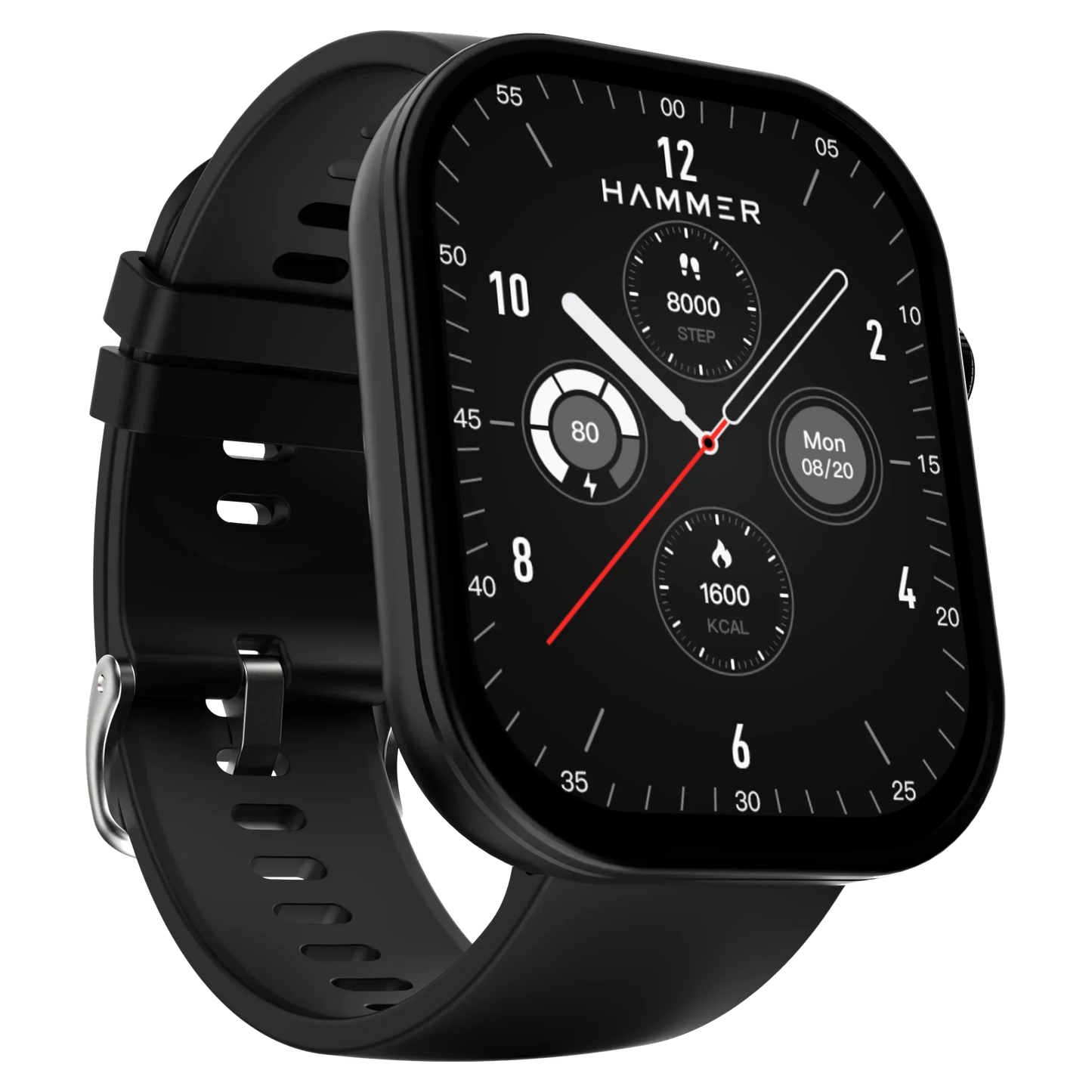 Hammer Tussle Bluetooth Smartwatch & Airflow Plus Earbuds (Combo)