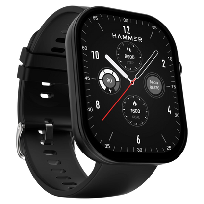 Hammer Tussle Bluetooth Smartwatch & Airflow Plus Earbuds (Combo)