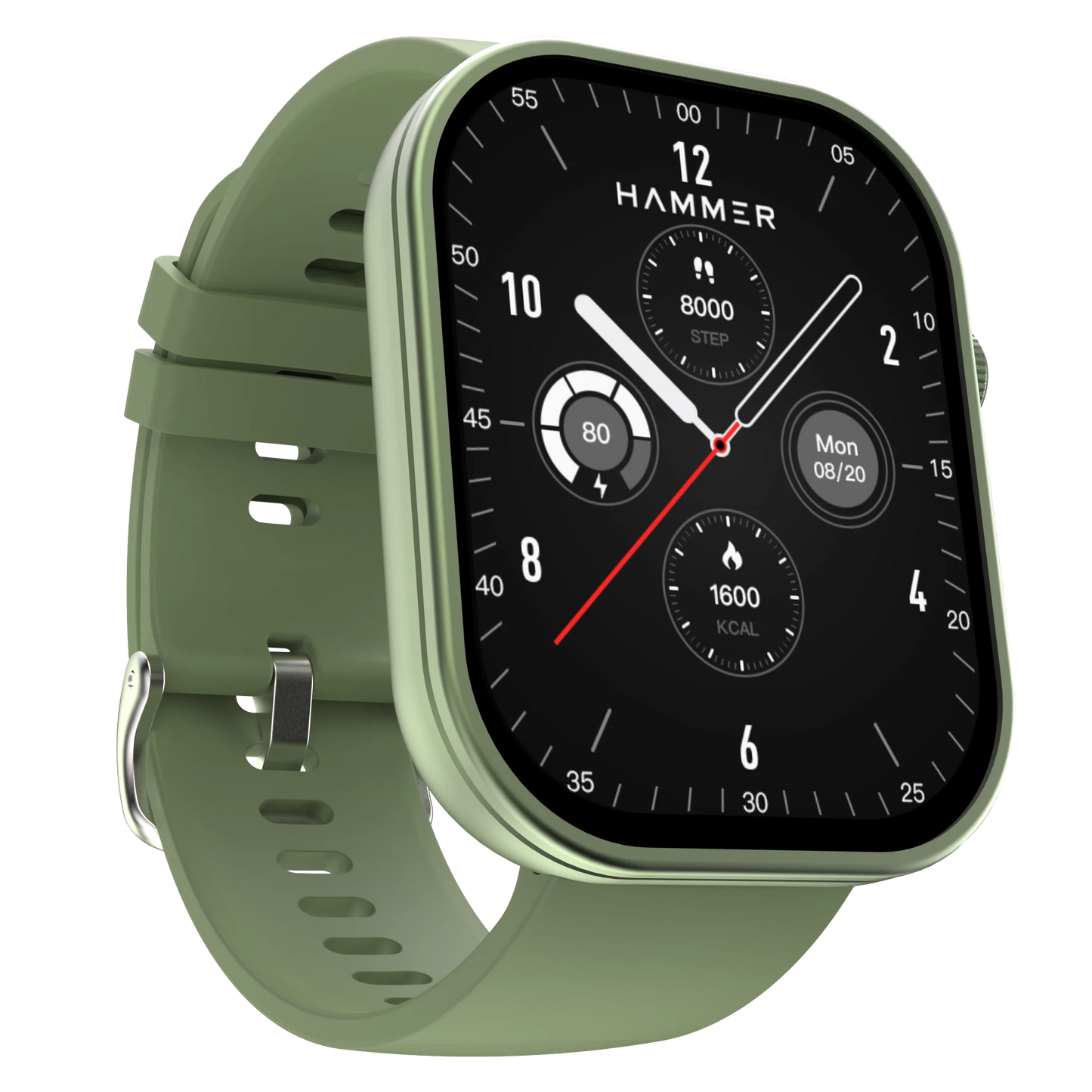 Hammer Tussle Bluetooth Smartwatch & Airflow Plus Earbuds (Combo)