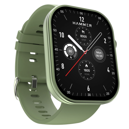 Hammer Tussle Bluetooth Smartwatch & Airflow Plus Earbuds (Combo)