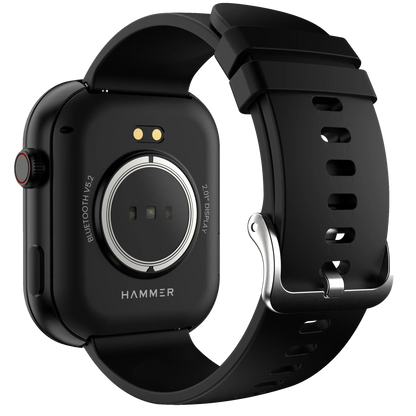 Hammer Tussle Bluetooth Smartwatch & Airflow Plus Earbuds (Combo)