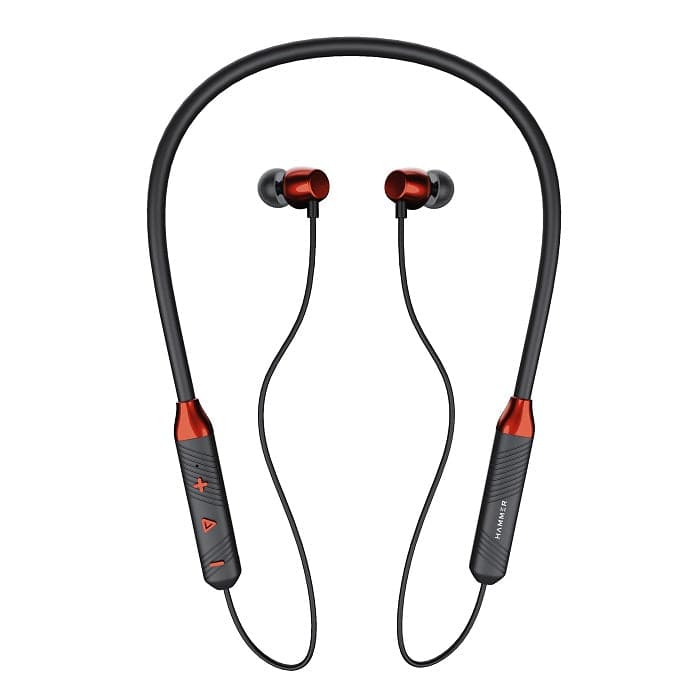 Hammer Sting 3 In-Ear Wireless Bluetooth Neckband Hammer Pulse 5.0 Smartwatch (Combo)