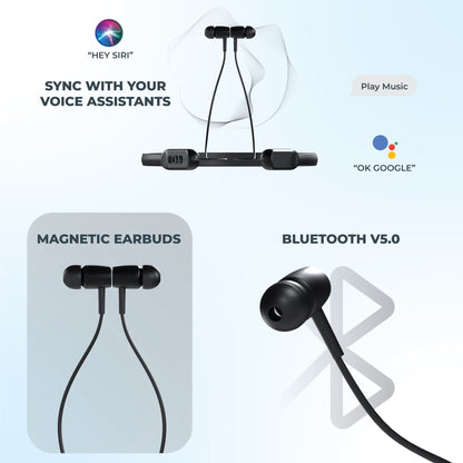 Hammer Pulse Ace Bluetooth Calling Smartwatch Hammer Sting Lite Bluetooth Neckband (Combo)