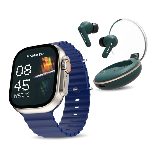 Hammer Active 2.0 Smartwatch & Airflow Plus (Combo)