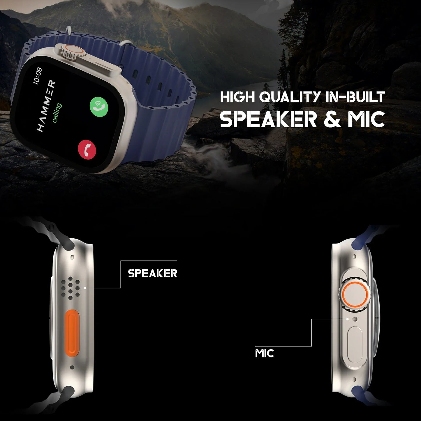 Hammer Active 2.0 Smartwatch & Airflow Plus (Combo)