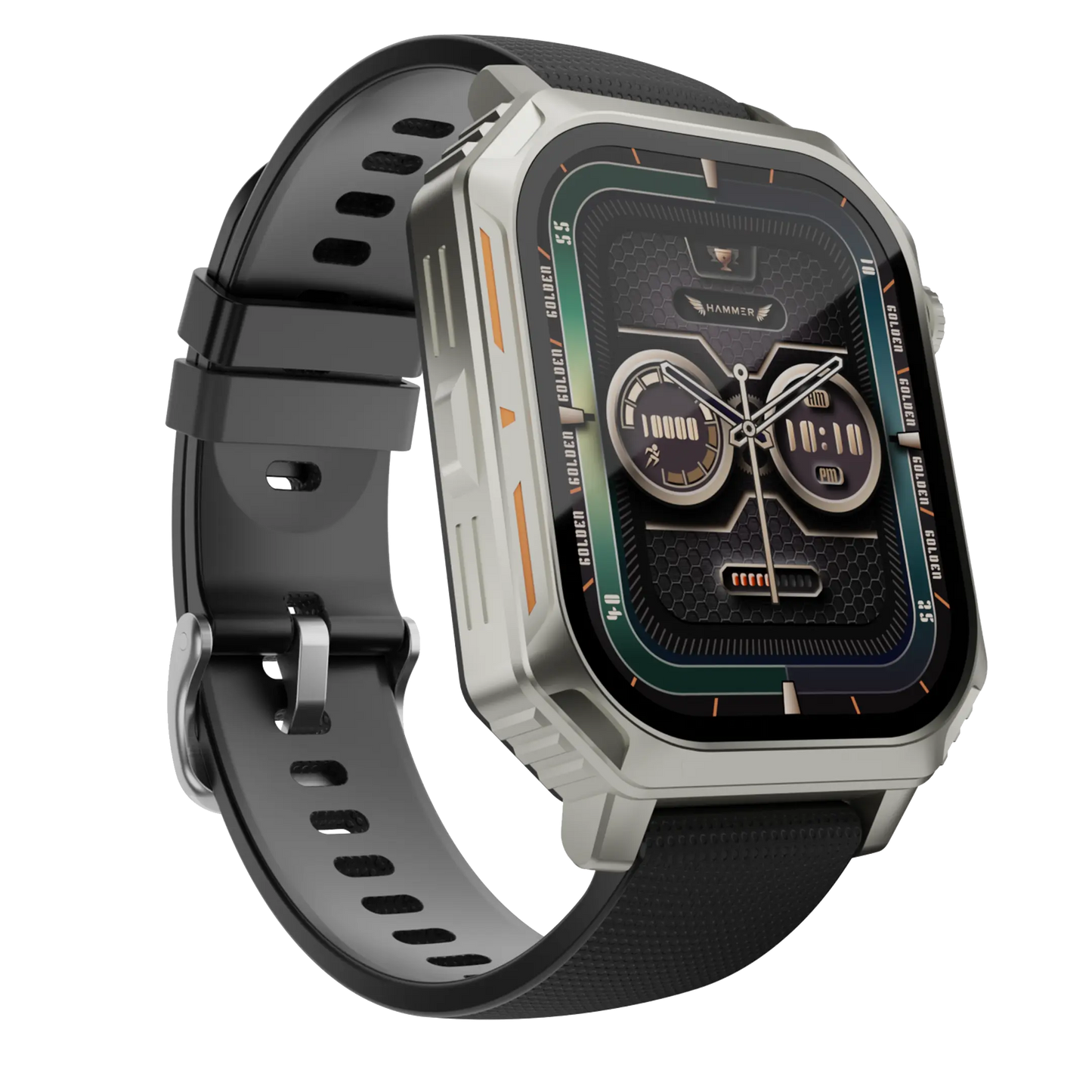 Hammer Conquer Bluetooth Smartwatch & Stellar TWS Earbuds (Combo)