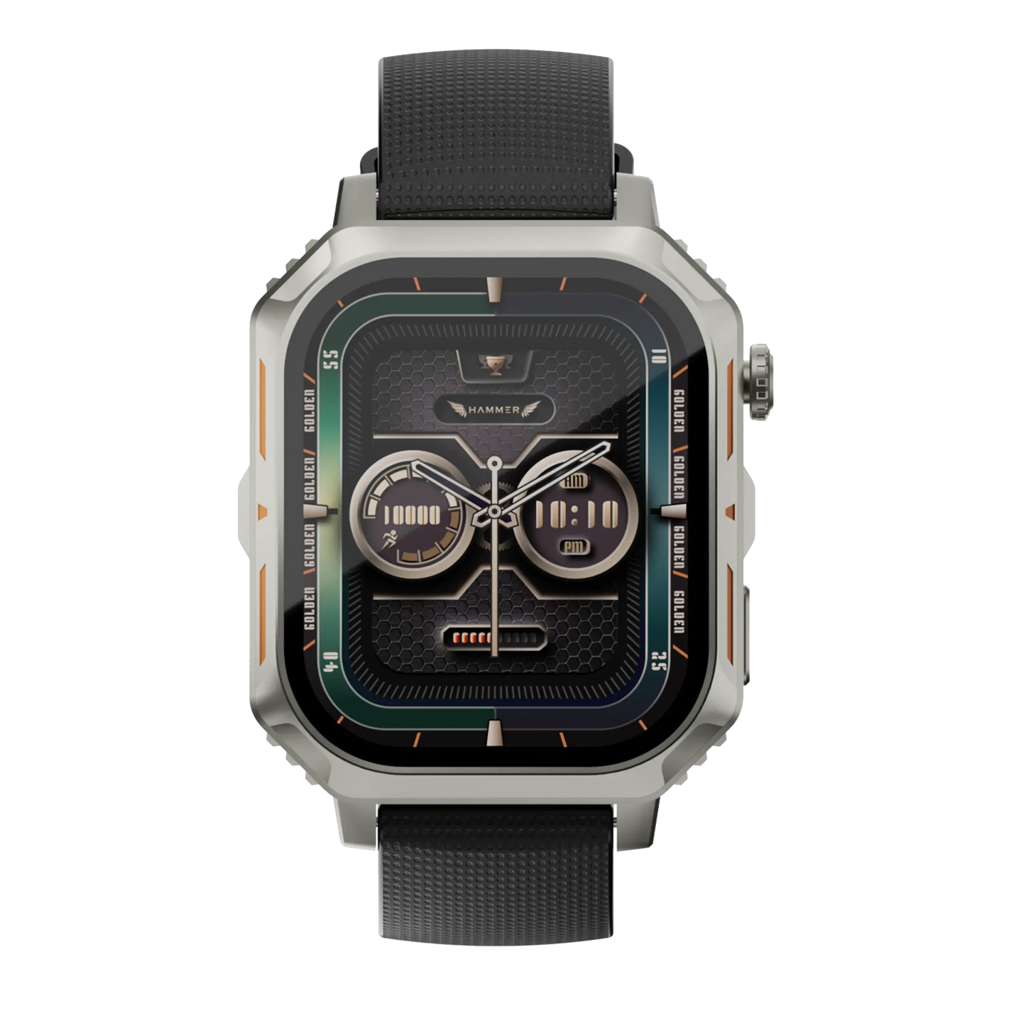 Hammer Conquer Bluetooth Smartwatch & Stellar TWS Earbuds (Combo)