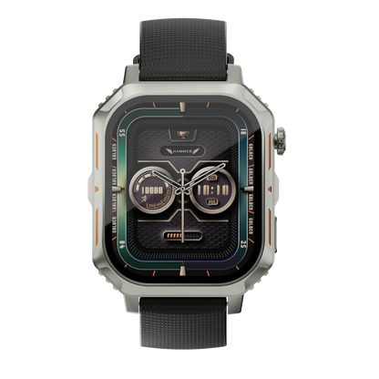Hammer Conquer Bluetooth Smartwatch & Stellar TWS Earbuds (Combo)