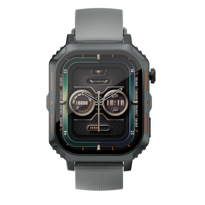Hammer Conquer Bluetooth Smartwatch & Stellar TWS Earbuds (Combo)