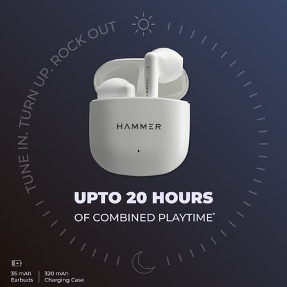 Hammer Pulse 3.0 Smartwatch Hammer KO Pro TWS Hammer Flex Wireless Charger (Combo)
