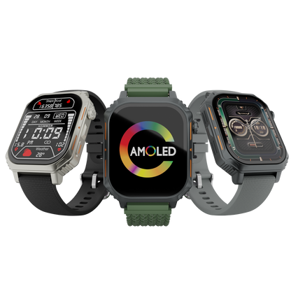 Hammer Conquer Bluetooth Smartwatch & Stellar TWS Earbuds (Combo)