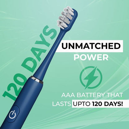 Hammer Flex Charger| Pulse Ace Smartwatch| Sting Lite Neckband| Flow 2.0 Blue Toothbrush (Combo of 4)