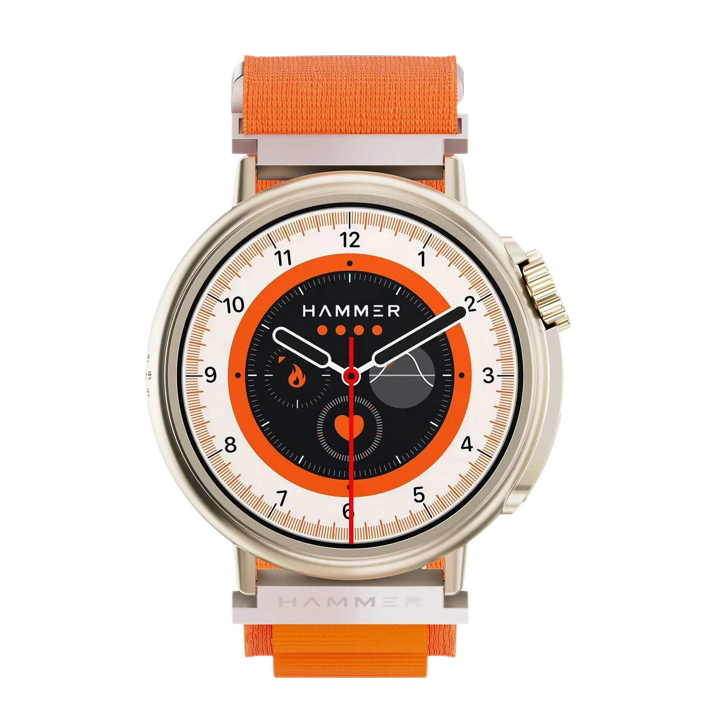 Hammer Active 3.0 Bluetooth Smartwatch & Screen TWS Earbuds (Combo)