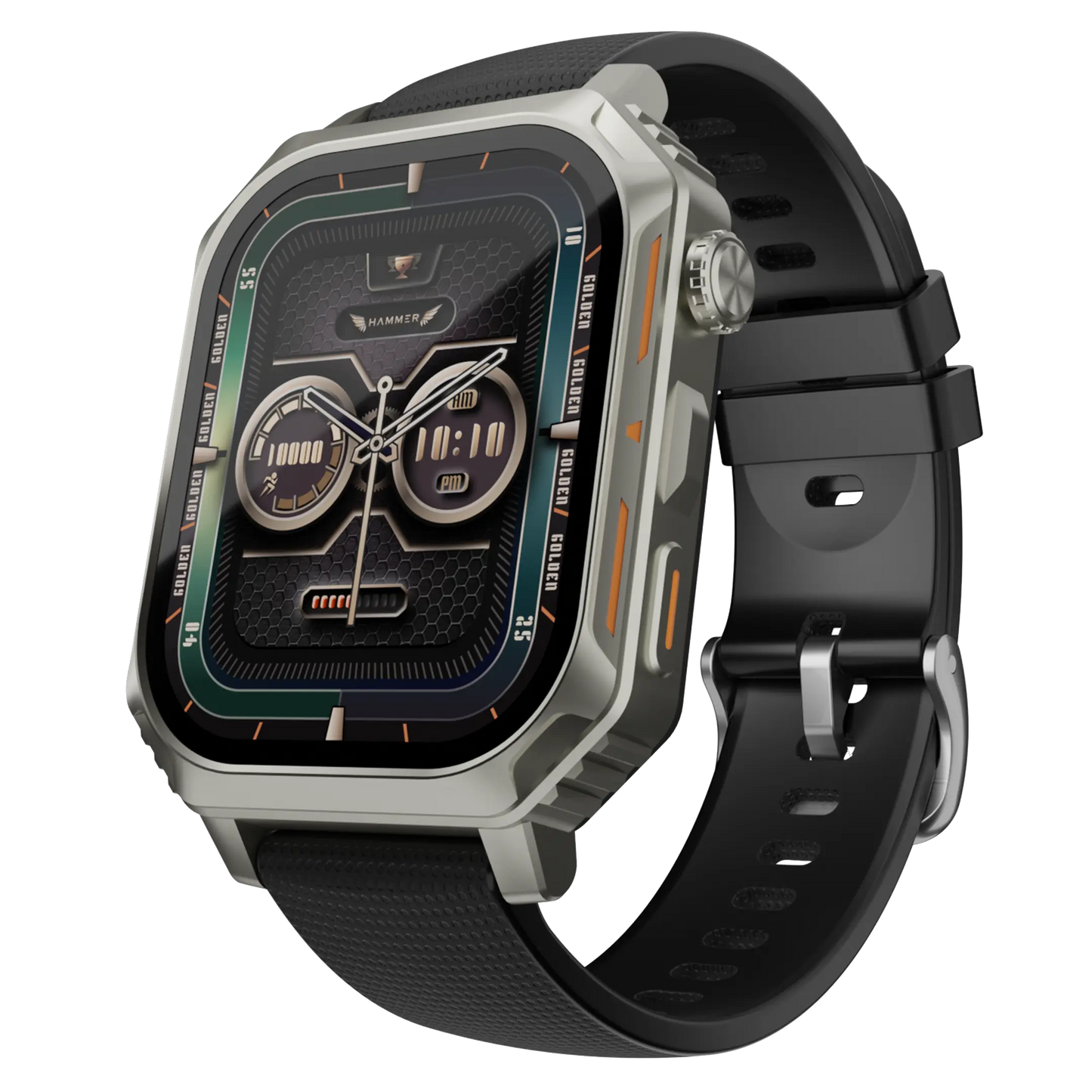 Hammer Conquer Bluetooth Smartwatch & Stellar TWS Earbuds (Combo)