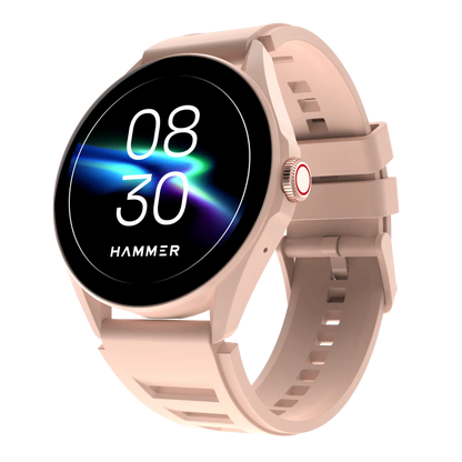 Hammer Cyclone Round dial smart watch & Stellar TWS Earbuds (Combo)