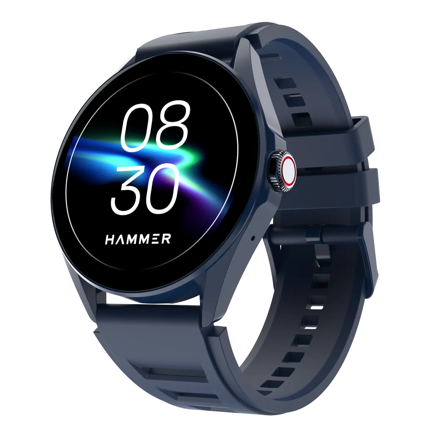 Hammer Cyclone Round dial smart watch & Stellar TWS Earbuds (Combo)