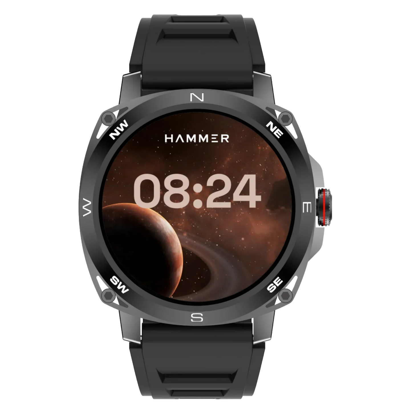 Hammer Fit Pro Bluetooth Smart Watch & Soliltude TWS Earbuds (Combo)