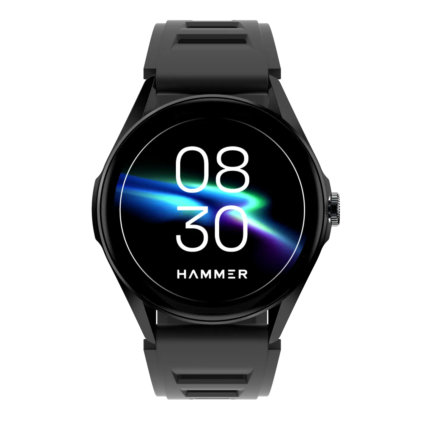 Hammer Cyclone Round dial smart watch & Stellar TWS Earbuds (Combo)