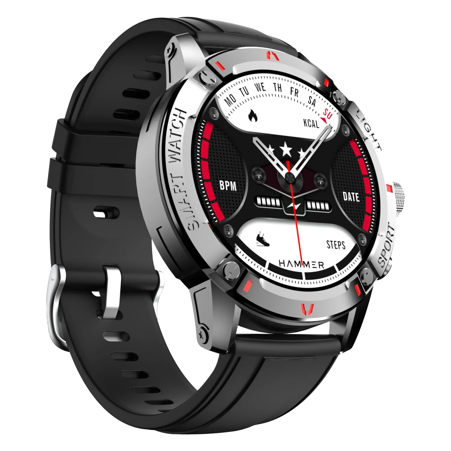 Hammer Luxor Bluetooth Smartwatch & Airflow Plus TWS Earbuds (Combo)