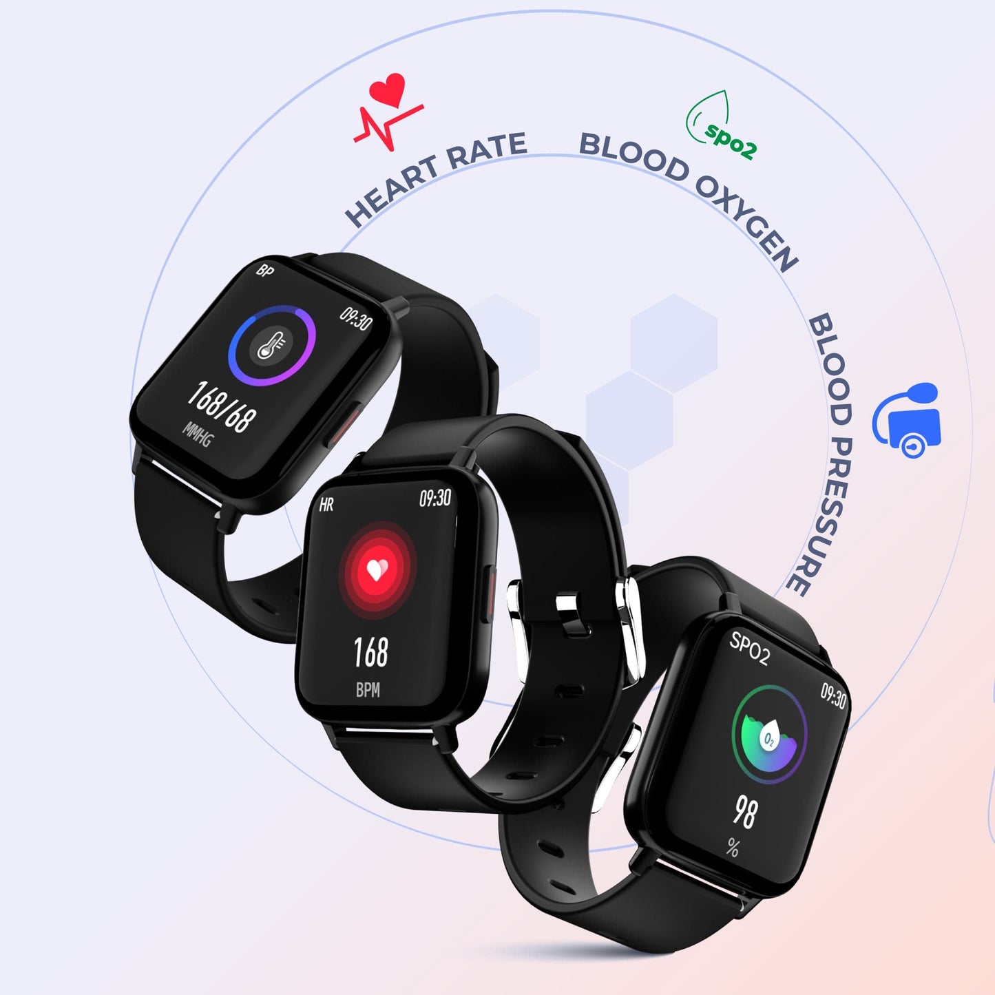 Hammer Pulse 3.0 Bluetooth Smartwatch & Airflow Plus TWS Earbuds (Combo)