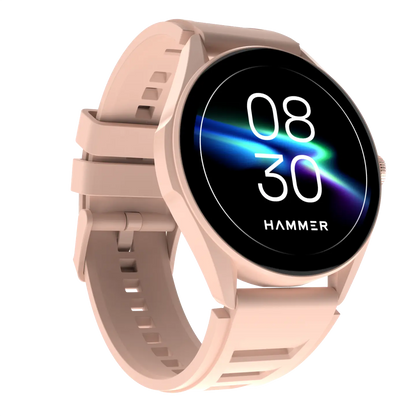 Hammer Cyclone Round dial smart watch & Stellar TWS Earbuds (Combo)