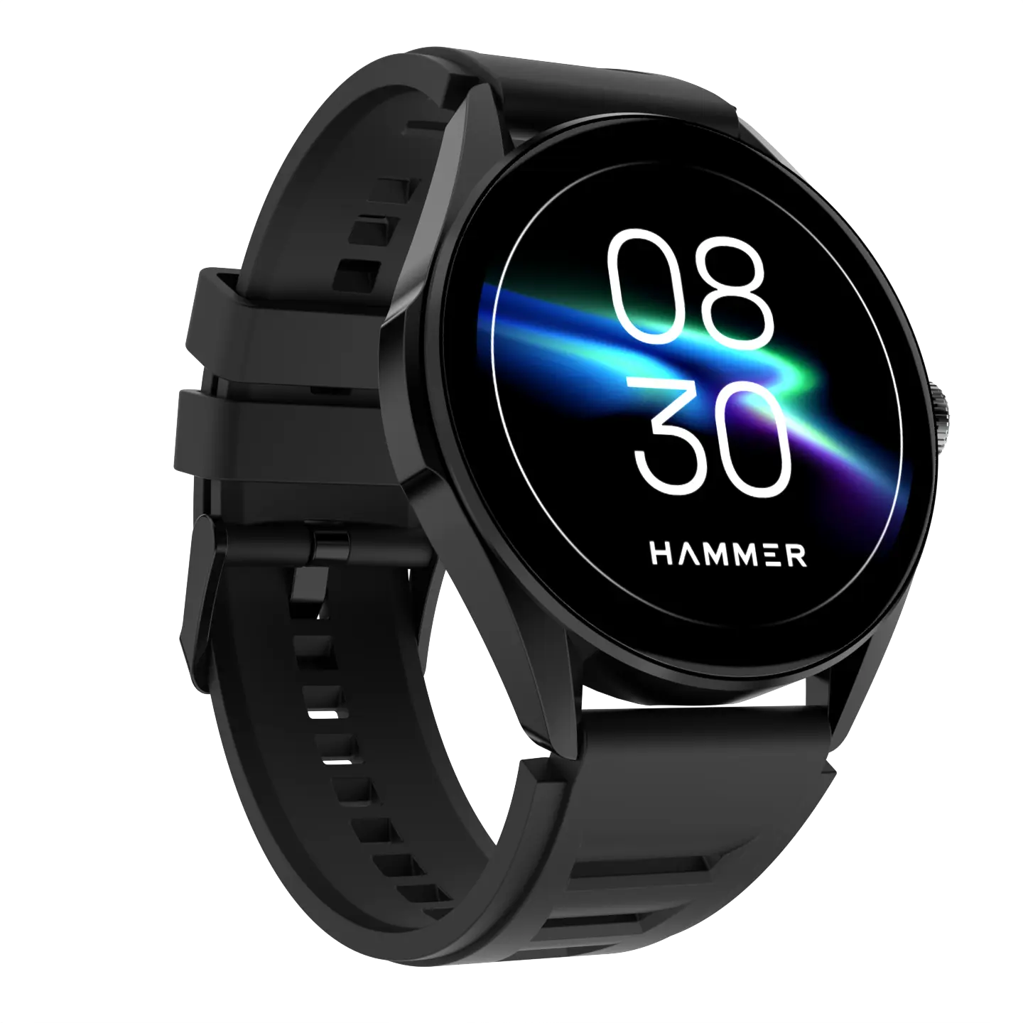 Hammer Cyclone Round dial smart watch & Stellar TWS Earbuds (Combo)