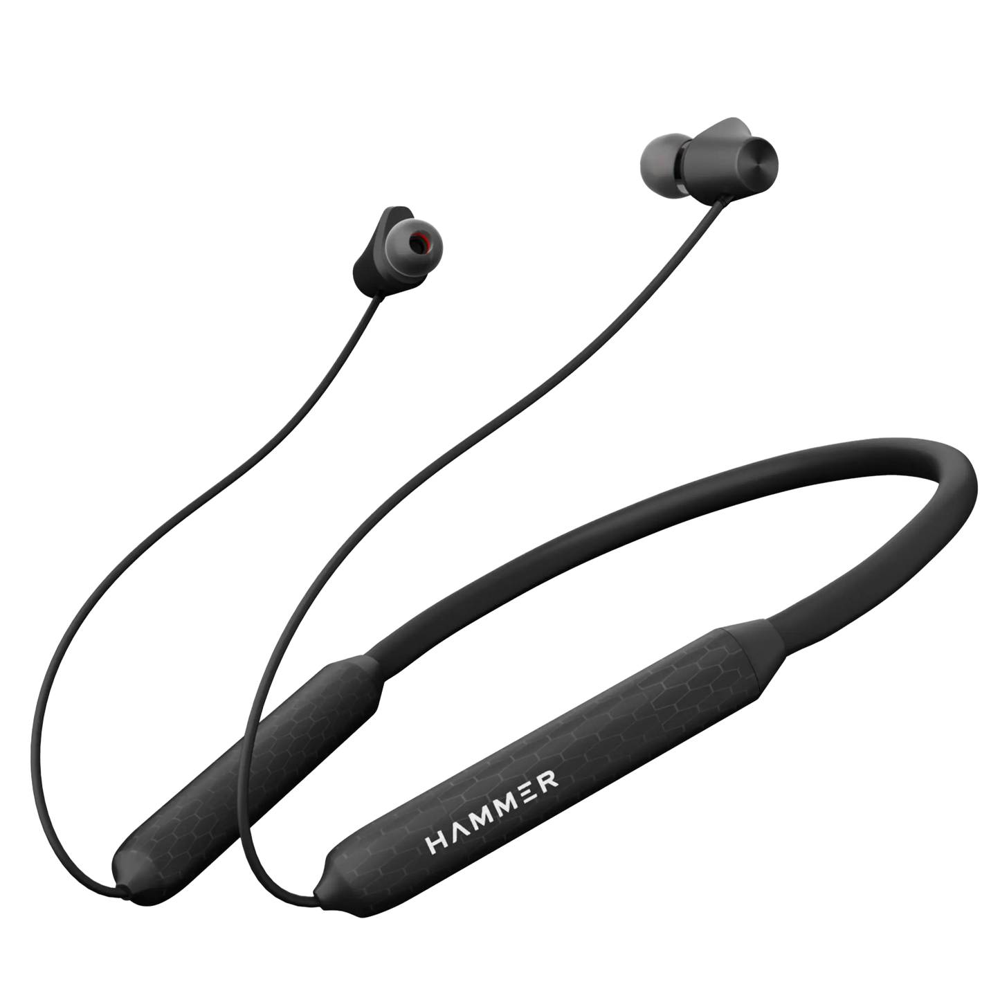 Hammer Robust Bluetooth Calling Smartwatch & Hammer Twist In-Ear Bluetooth Neckband (Combo)