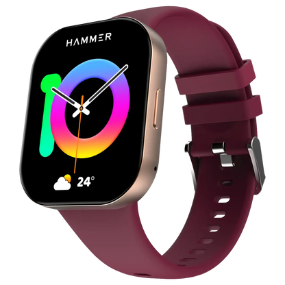 Hammer Robust Smartwatch & Solitude Bluetooth Earbuds (Combo)