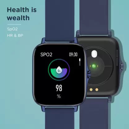 8th Gen. Smartwatch  (Blue Strap, Free) & Airdopes  upto 17.5 Hours Playback and ASAP Charge Bluetooth Headset  (Blue Thunder, True Wireless)