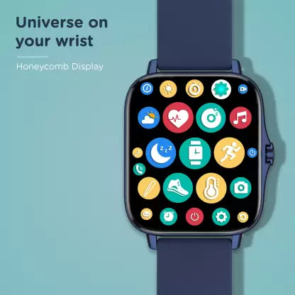 8th Gen. Smartwatch  (Blue Strap, Free) & Airdopes  upto 17.5 Hours Playback and ASAP Charge Bluetooth Headset  (Blue Thunder, True Wireless)