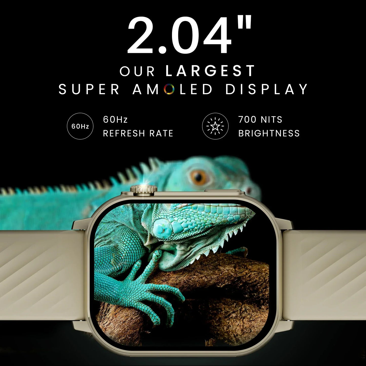 Hammer Arctic Bluetooth Smartwatch & Solitude TWS Earbuds (Combo)