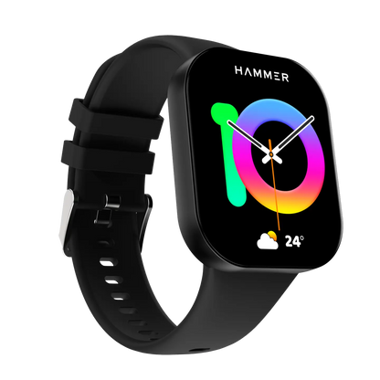Hammer Robust Smartwatch & Solitude Bluetooth Earbuds (Combo)