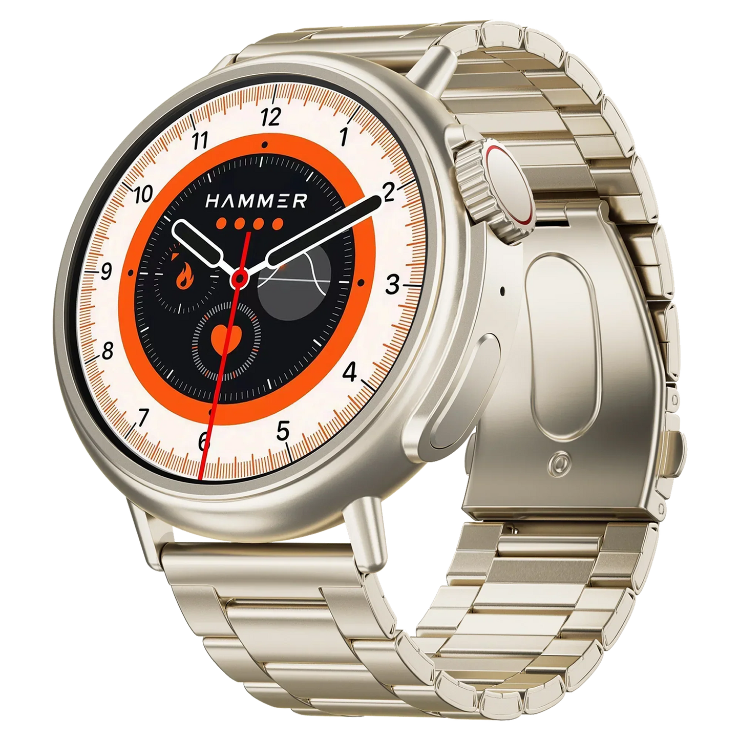 Hammer Active 3.0 Bluetooth Smartwatch & Screen TWS Earbuds (Combo)