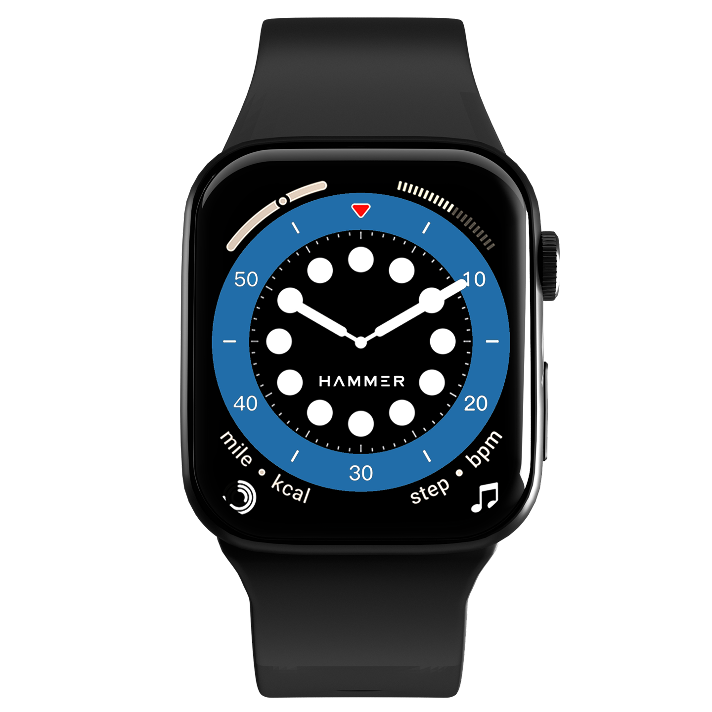 Hammer Ace 2.0 Bluetooth Calling Smartwatch & G-Shots Gaming TWS (Combo)