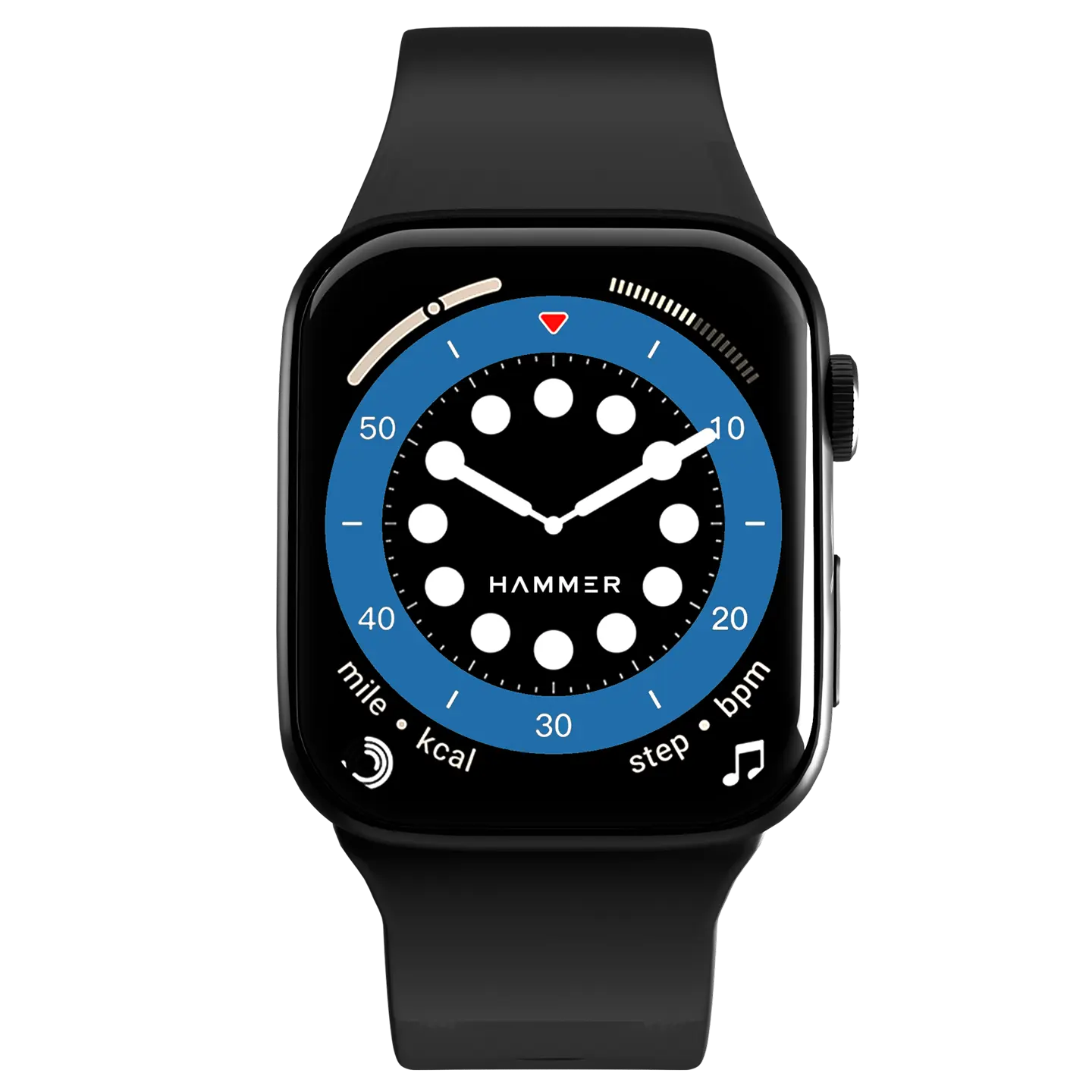 Hammer Bash Max Bluetooth Headphones & Ace 2.0 Smartwatch (Combo)