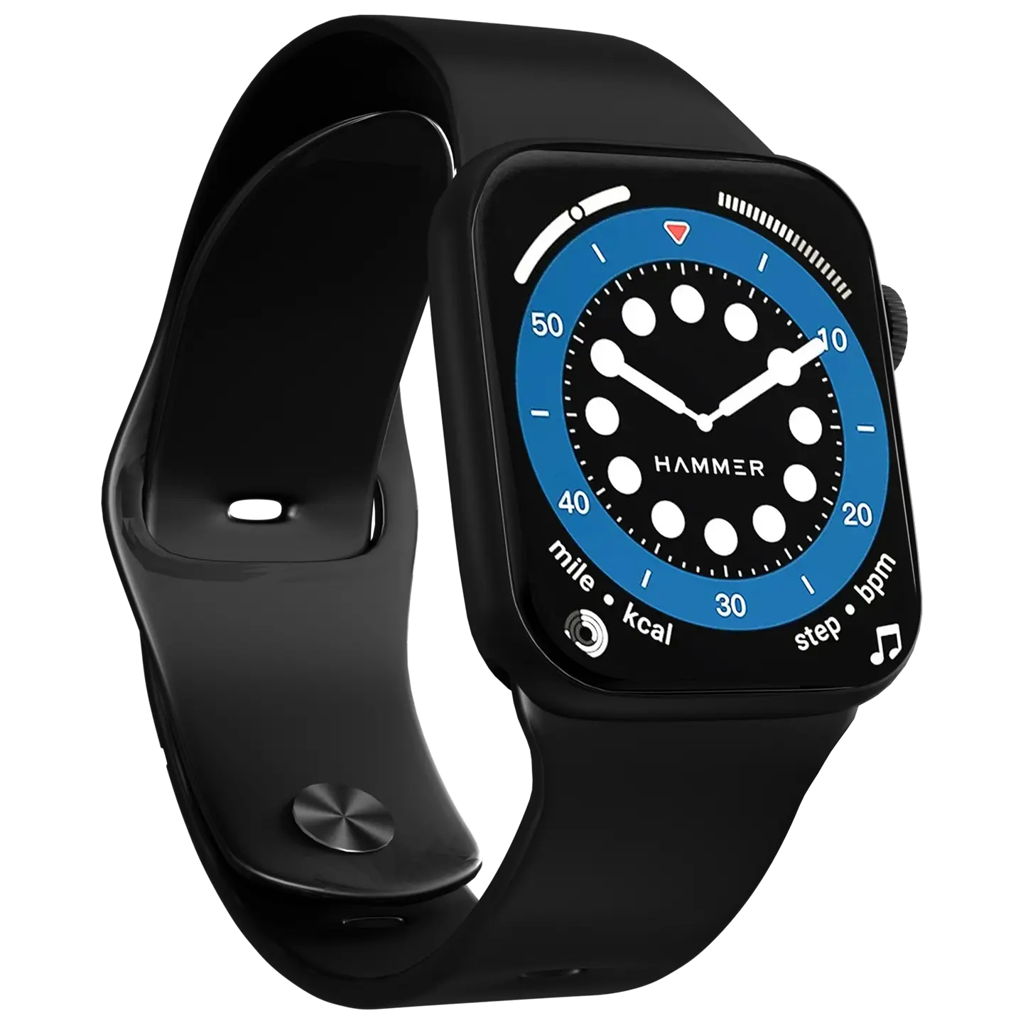 Hammer Bash Max Bluetooth Headphones & Ace 2.0 Smartwatch (Combo)