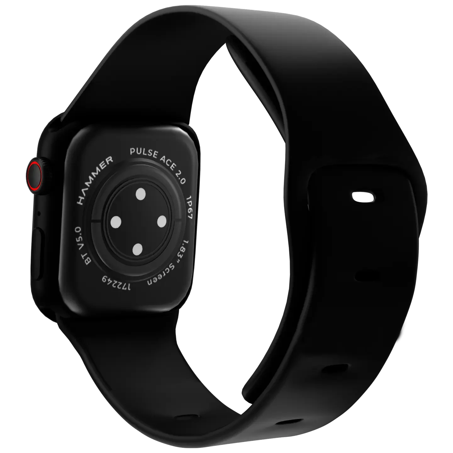 Hammer Ace 2.0 Bluetooth Smartwatch & KO Pro Truly Wireless Earbuds (Combo)