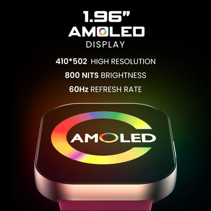 Hammer Robust Bluetooth Calling Smartwatch & Hammer Twist In-Ear Bluetooth Neckband (Combo)