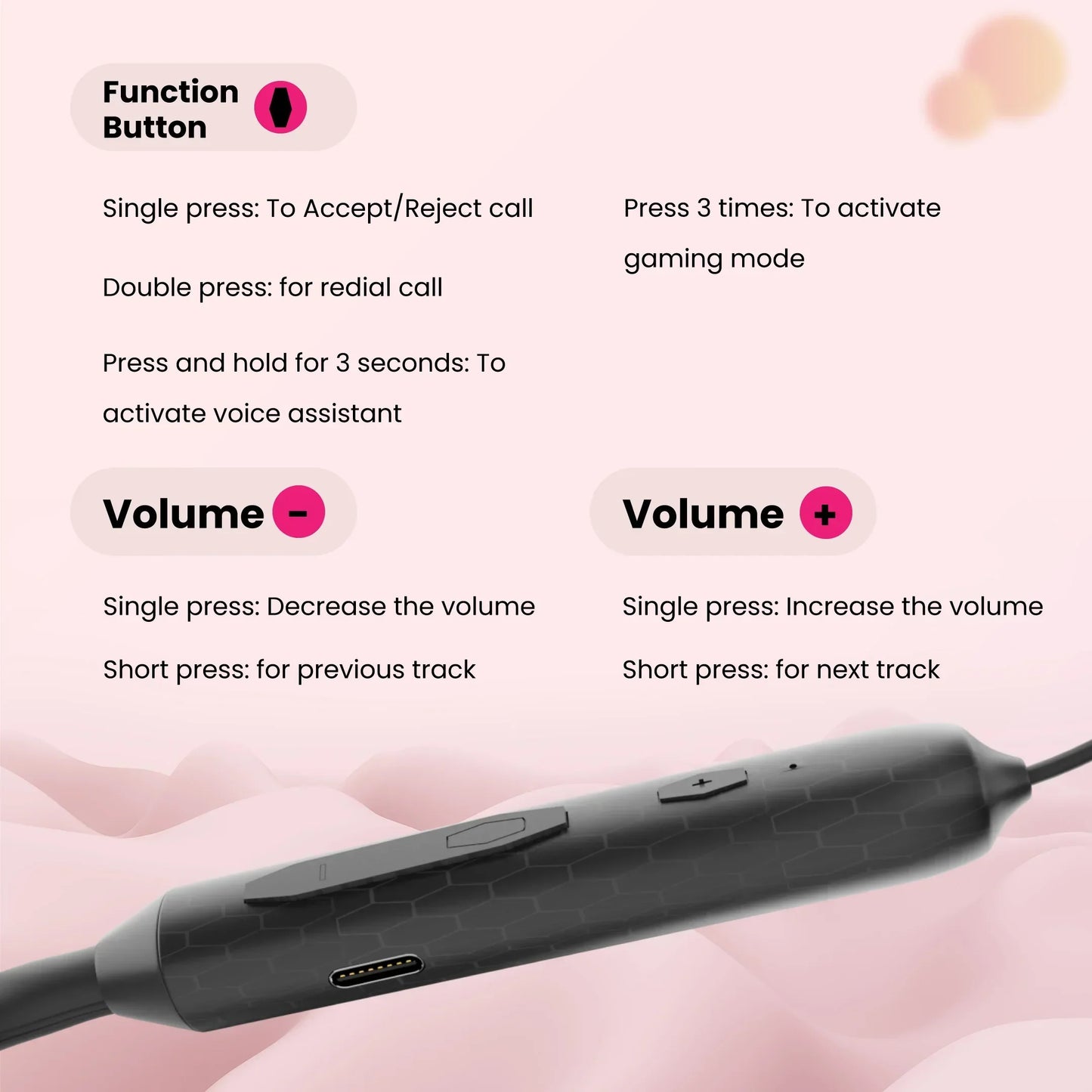 Hammer Robust Bluetooth Calling Smartwatch & Hammer Twist In-Ear Bluetooth Neckband (Combo)