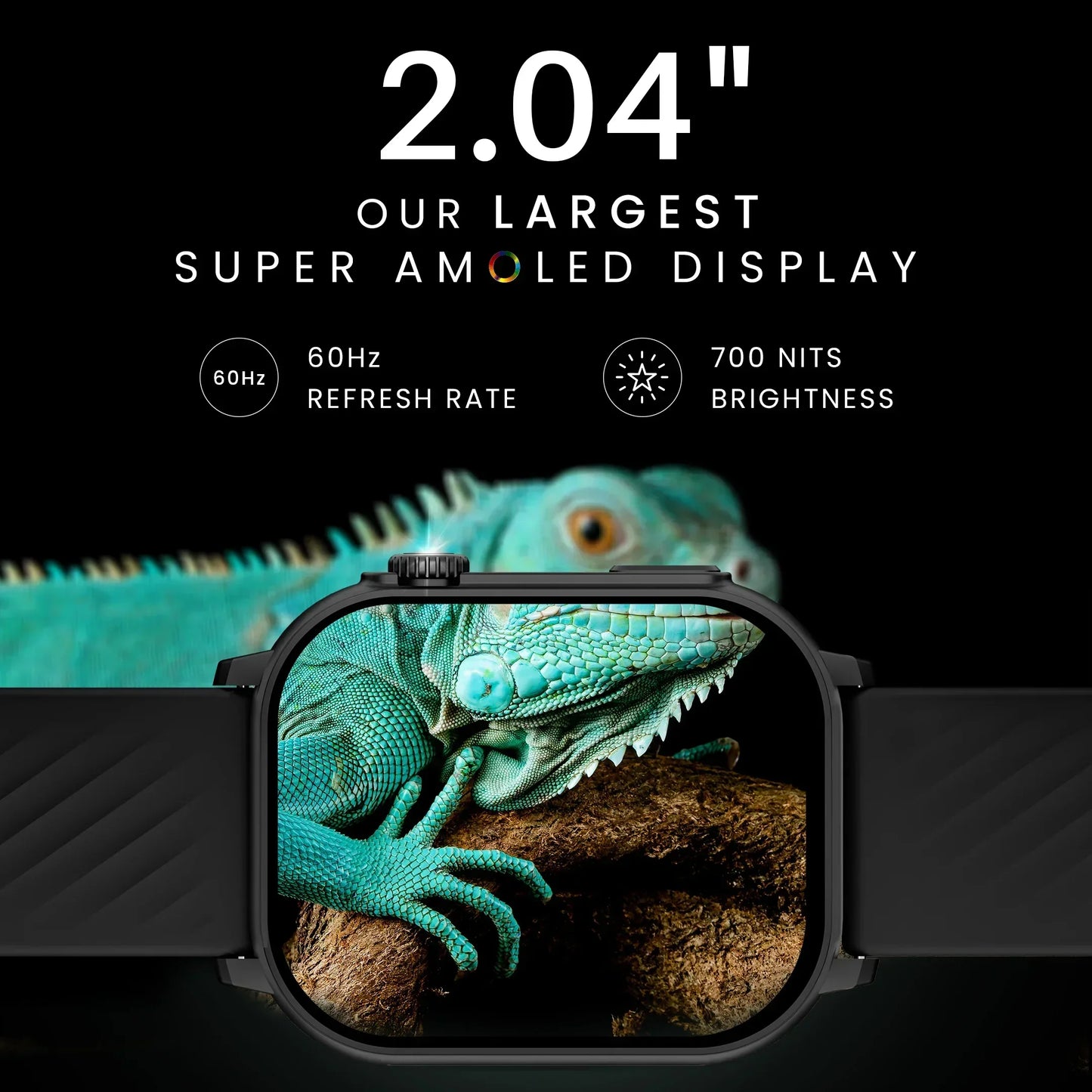 Hammer Arctic Bluetooth Smartwatch & Solitude TWS Earbuds (Combo)